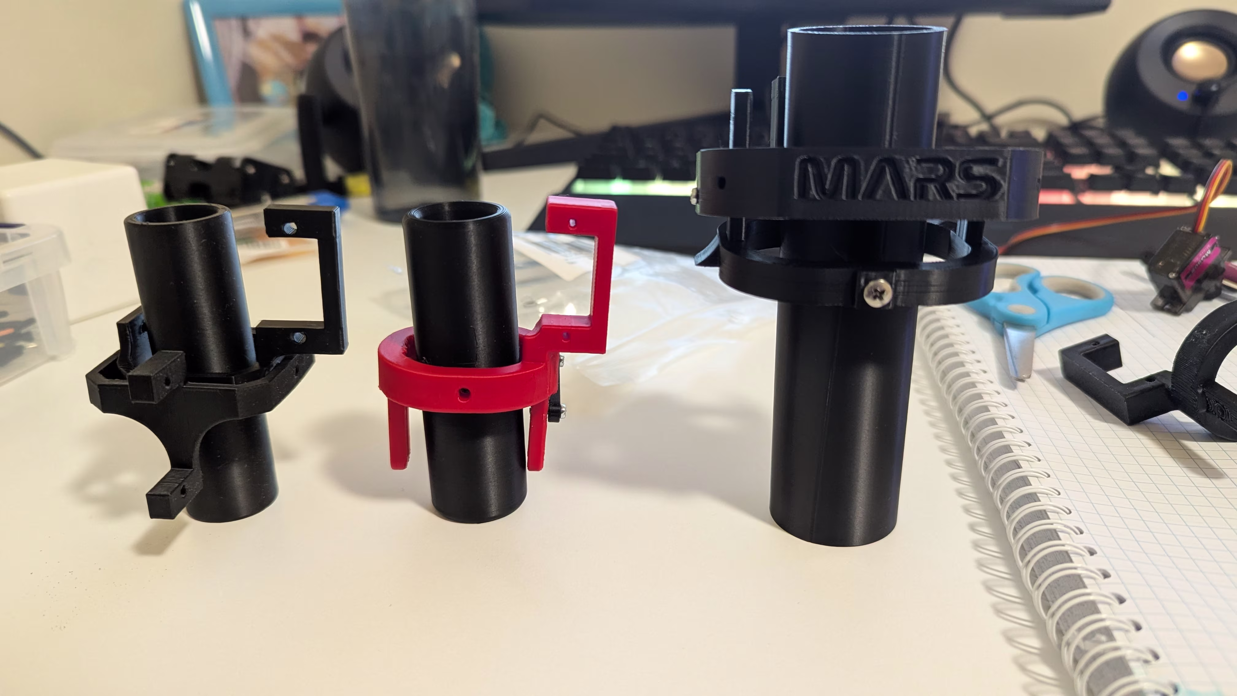 Three gimbals comparison